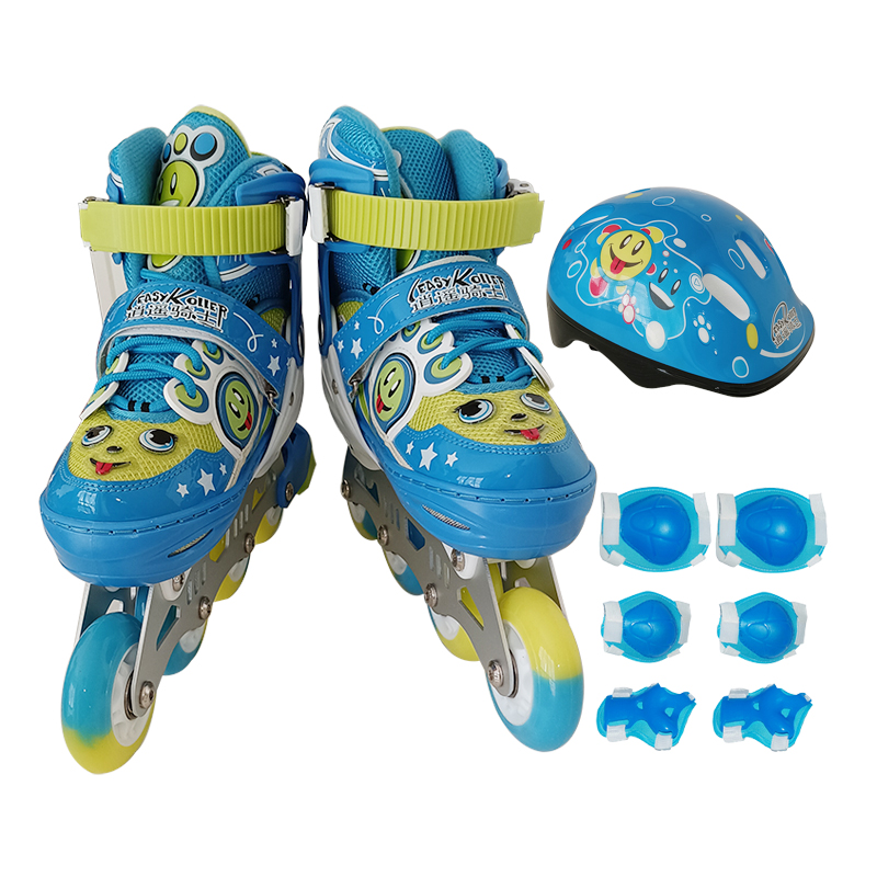 Free rider blue 34-37 + helmets